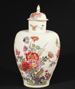 Meissen vase, ca. 1725 (porselen)